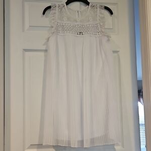 Lily Rose White Lace Mini Dress